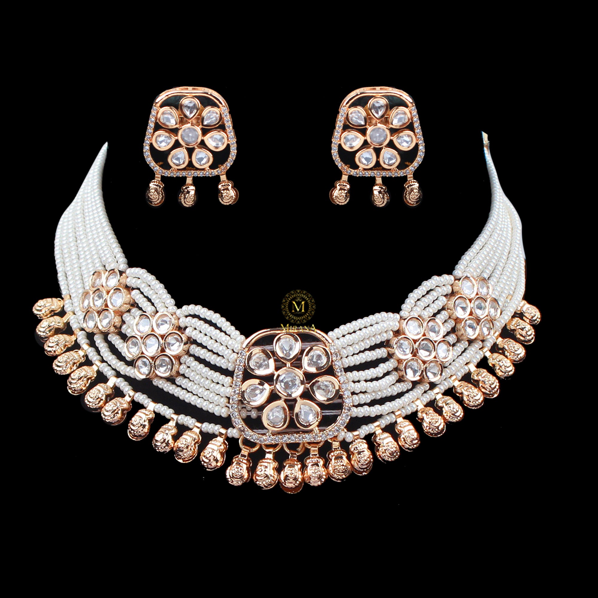Disha Polki Designer Choker Set