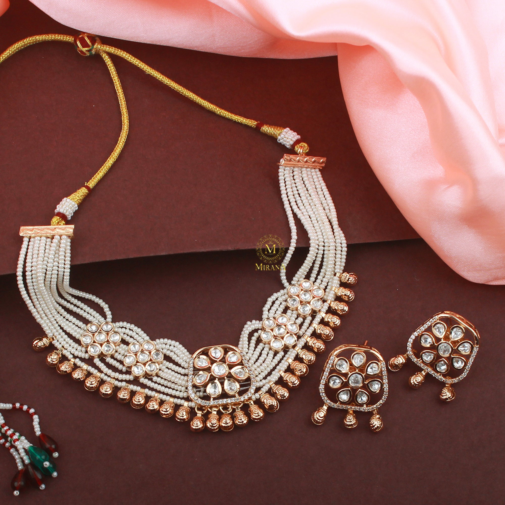 Disha Polki Designer Choker Set