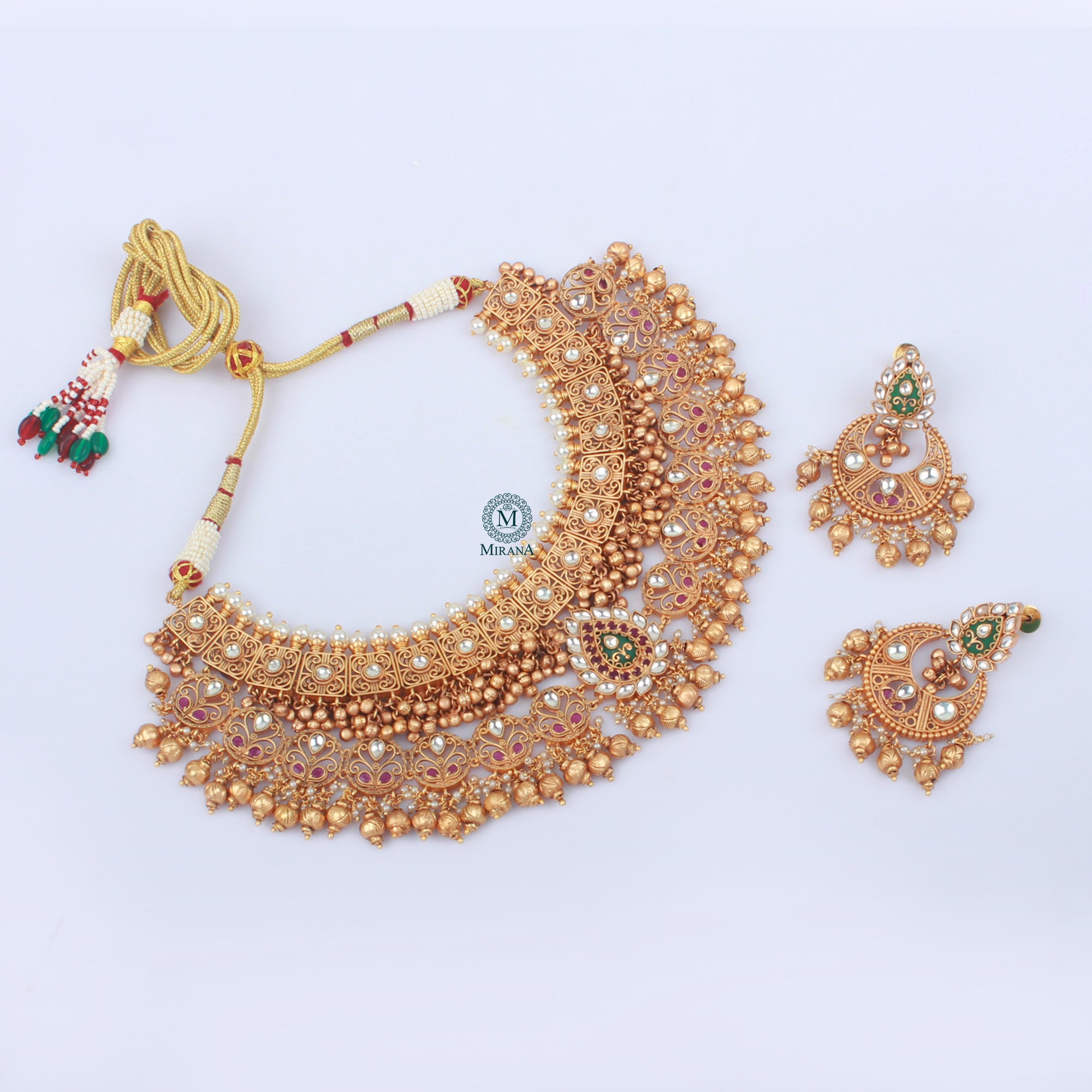 Chaandni Antique Bridal Designer Choker Set