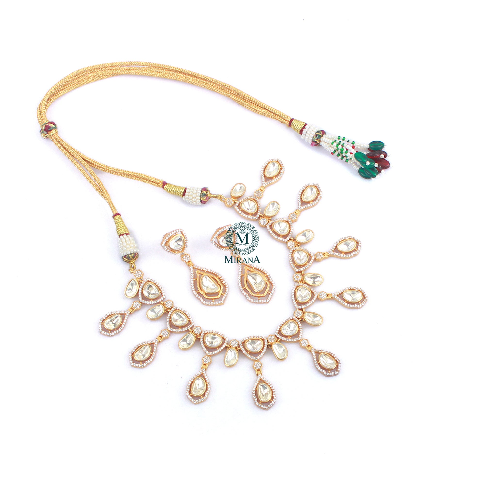 Reena Moissanite Designer Choker Set