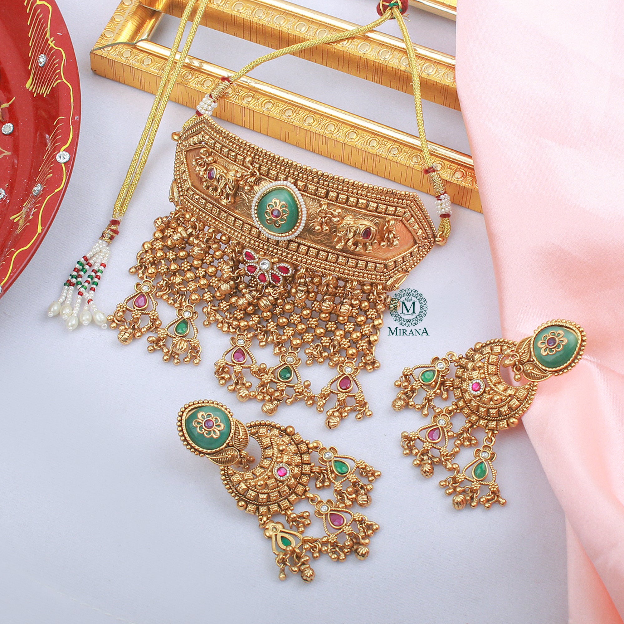 Vastavi Antique Designer Choker Set