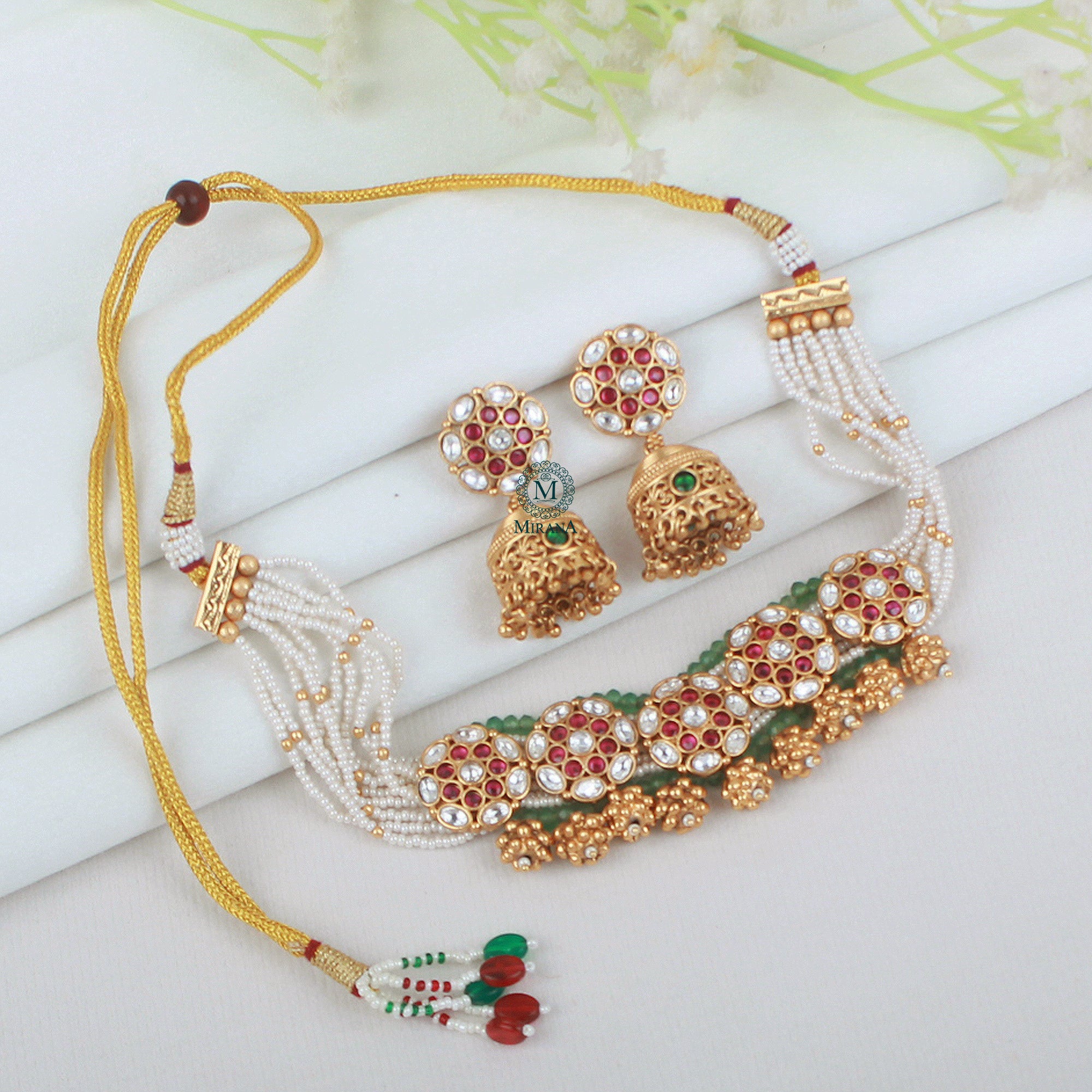 Heena Antique Designer Choker Set