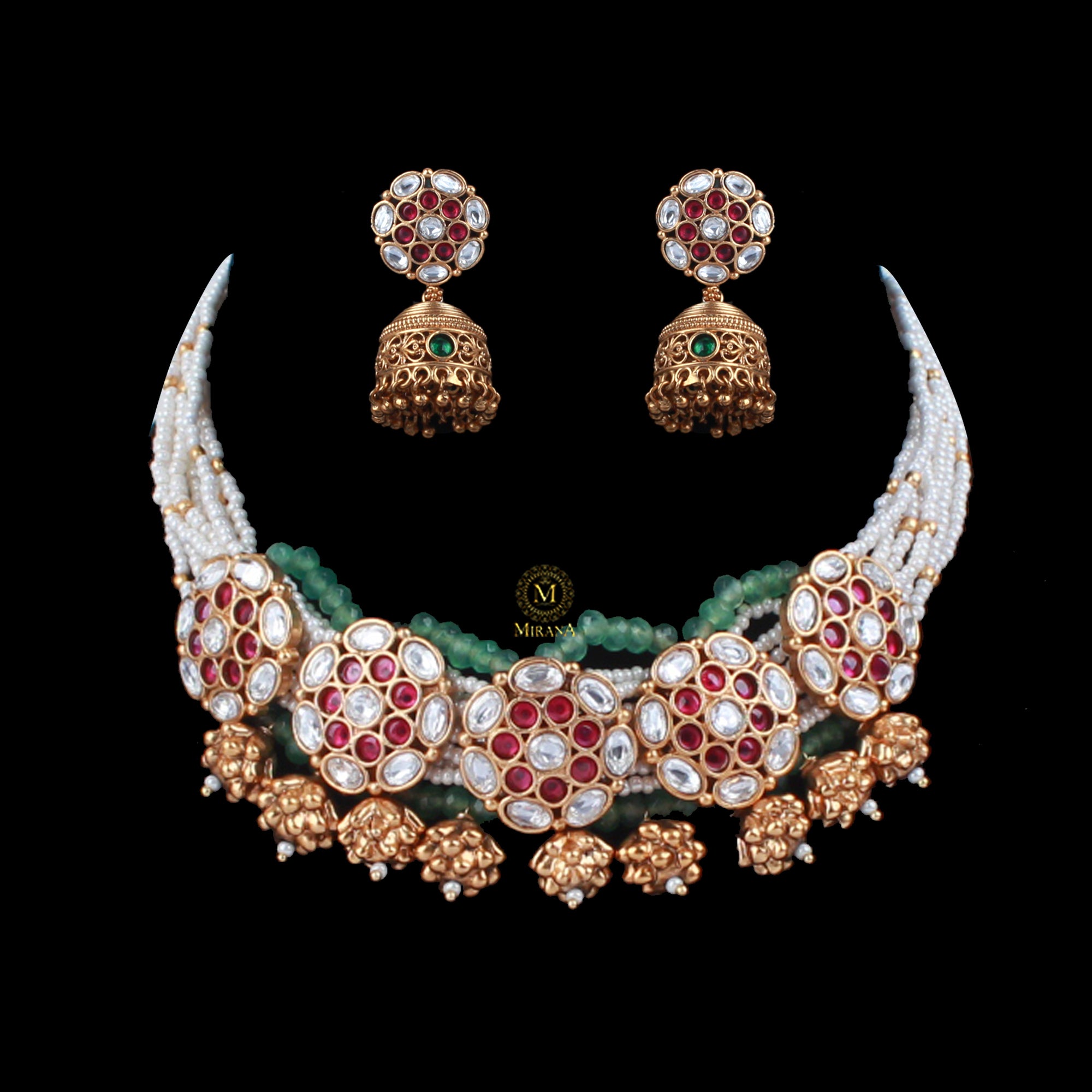 Heena Antique Designer Choker Set