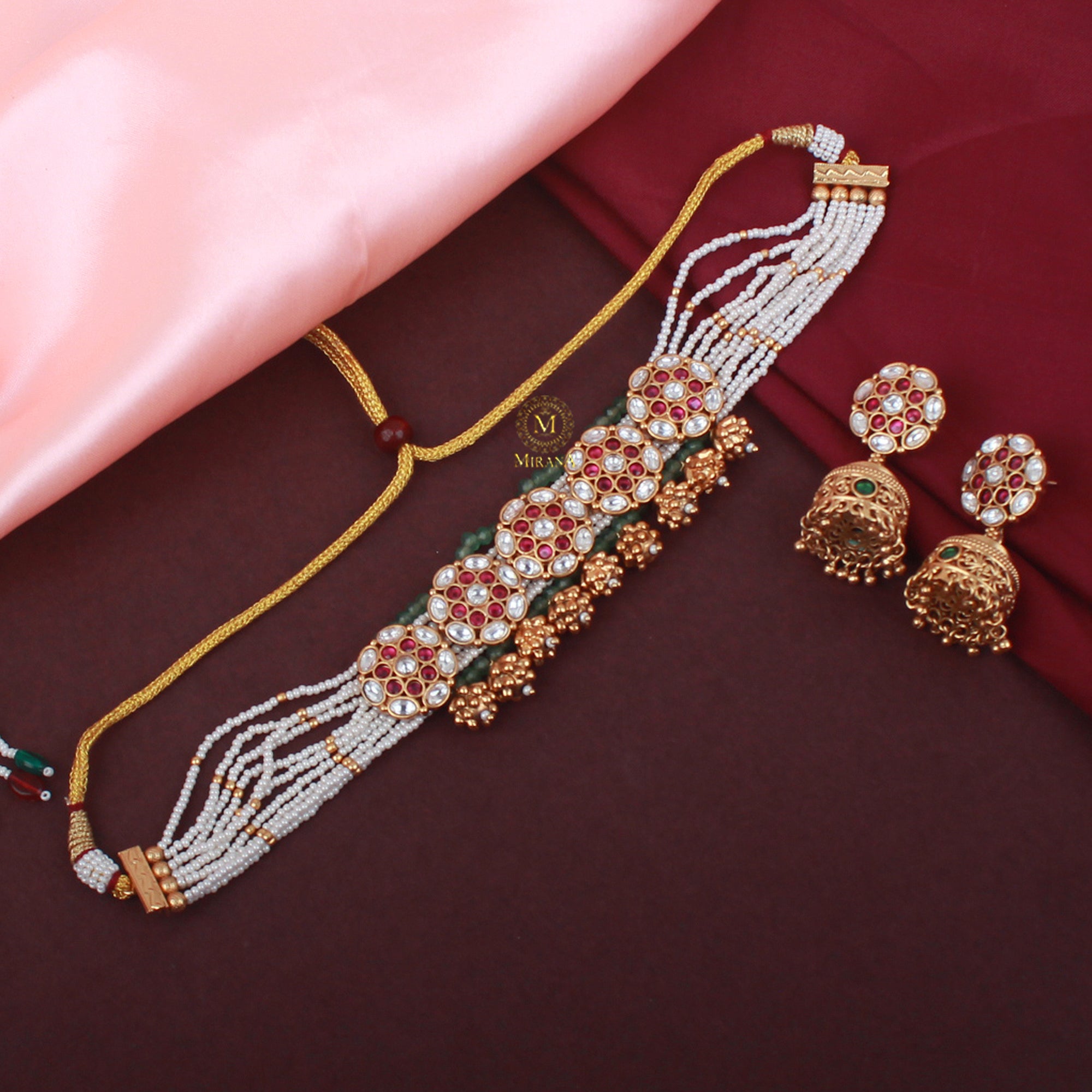 Heena Antique Designer Choker Set