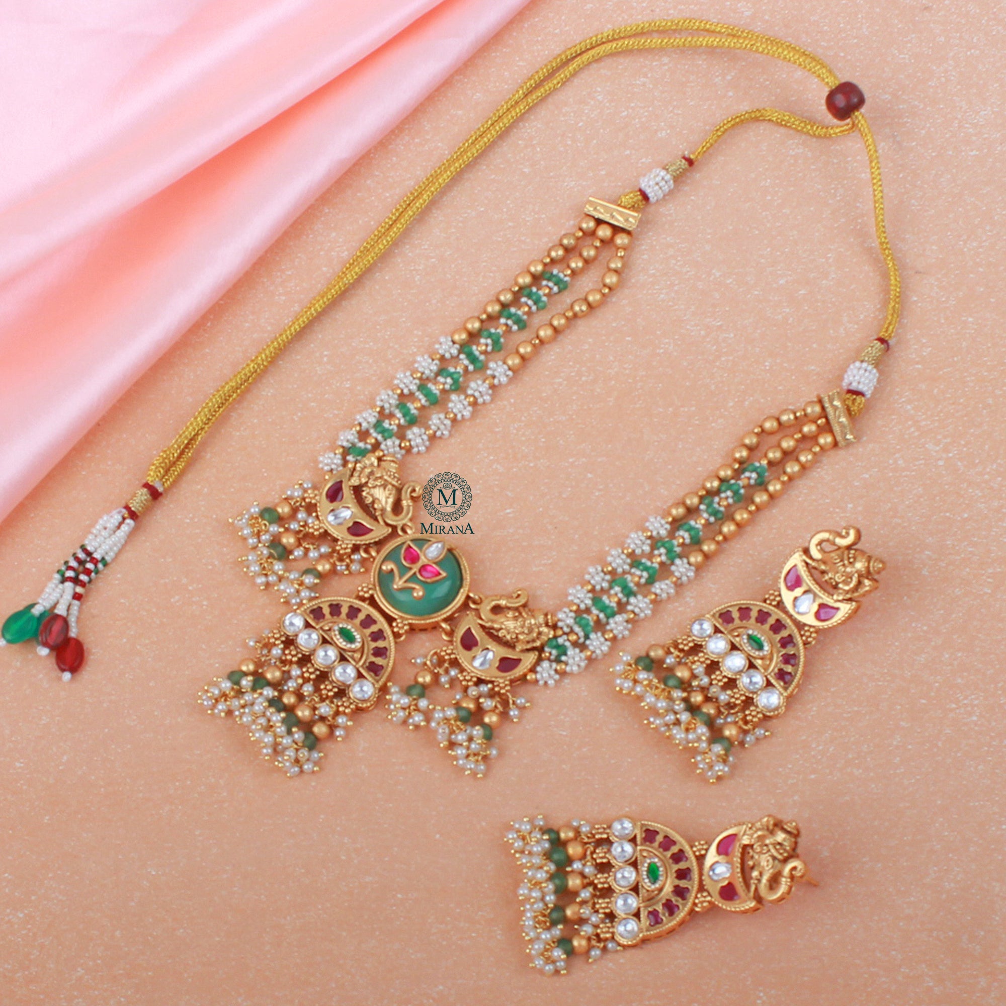 Rutisha Antique Designer Choker Set