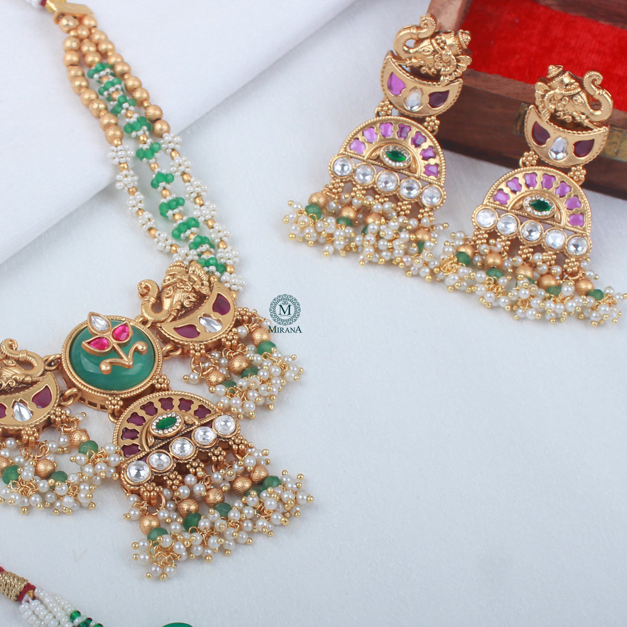 Rutisha Antique Designer Choker Set