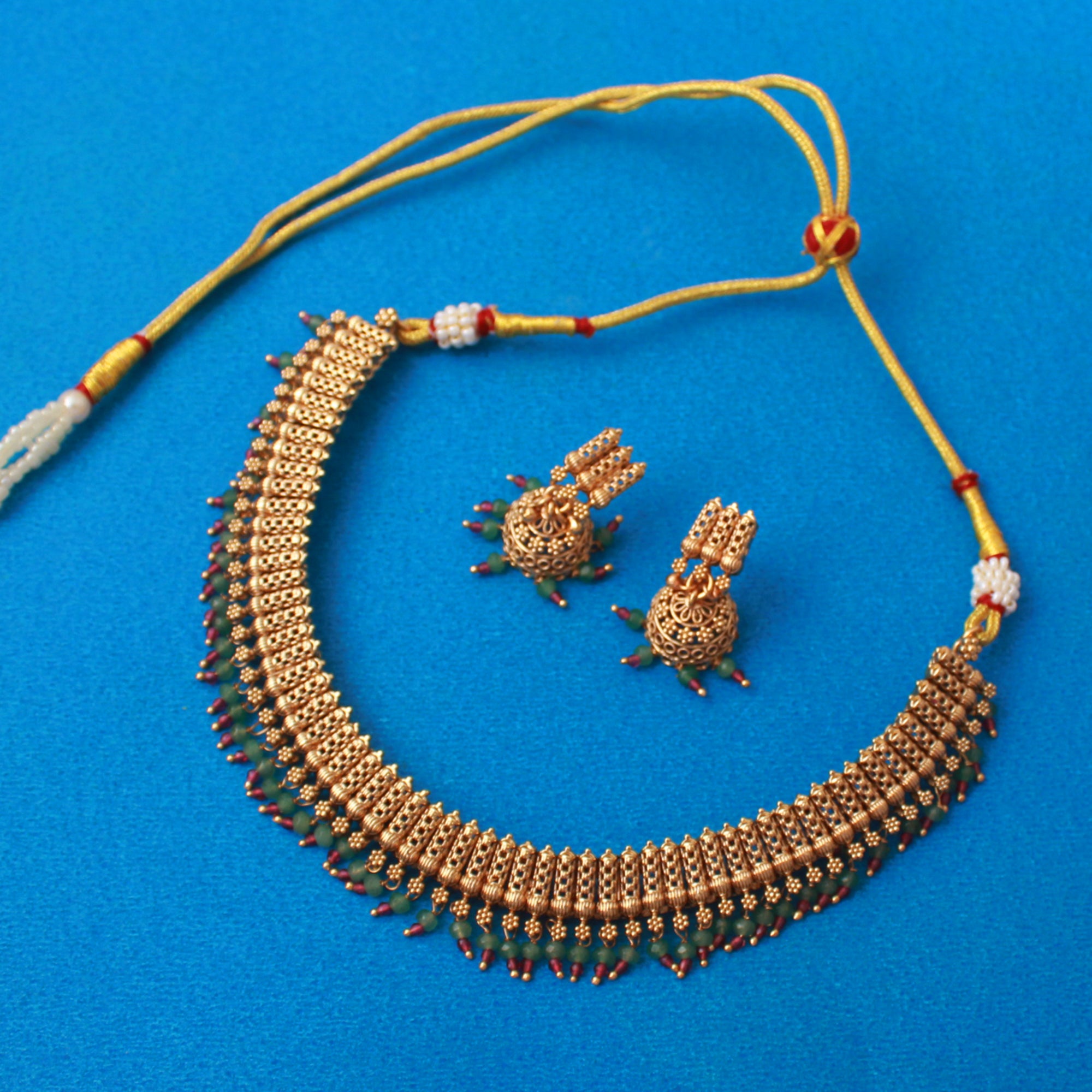 Bhumi Antique Designer Choker Set