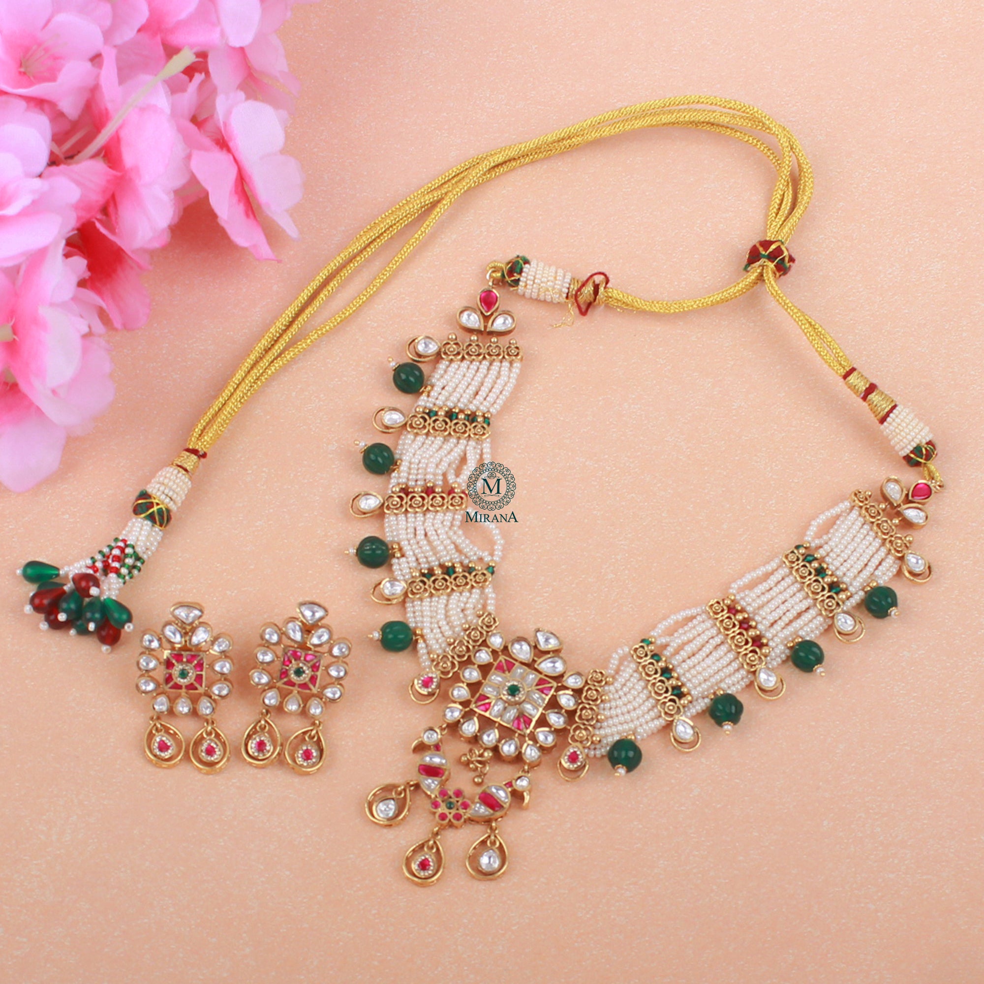 Suryashi Antique Designer Choker Set