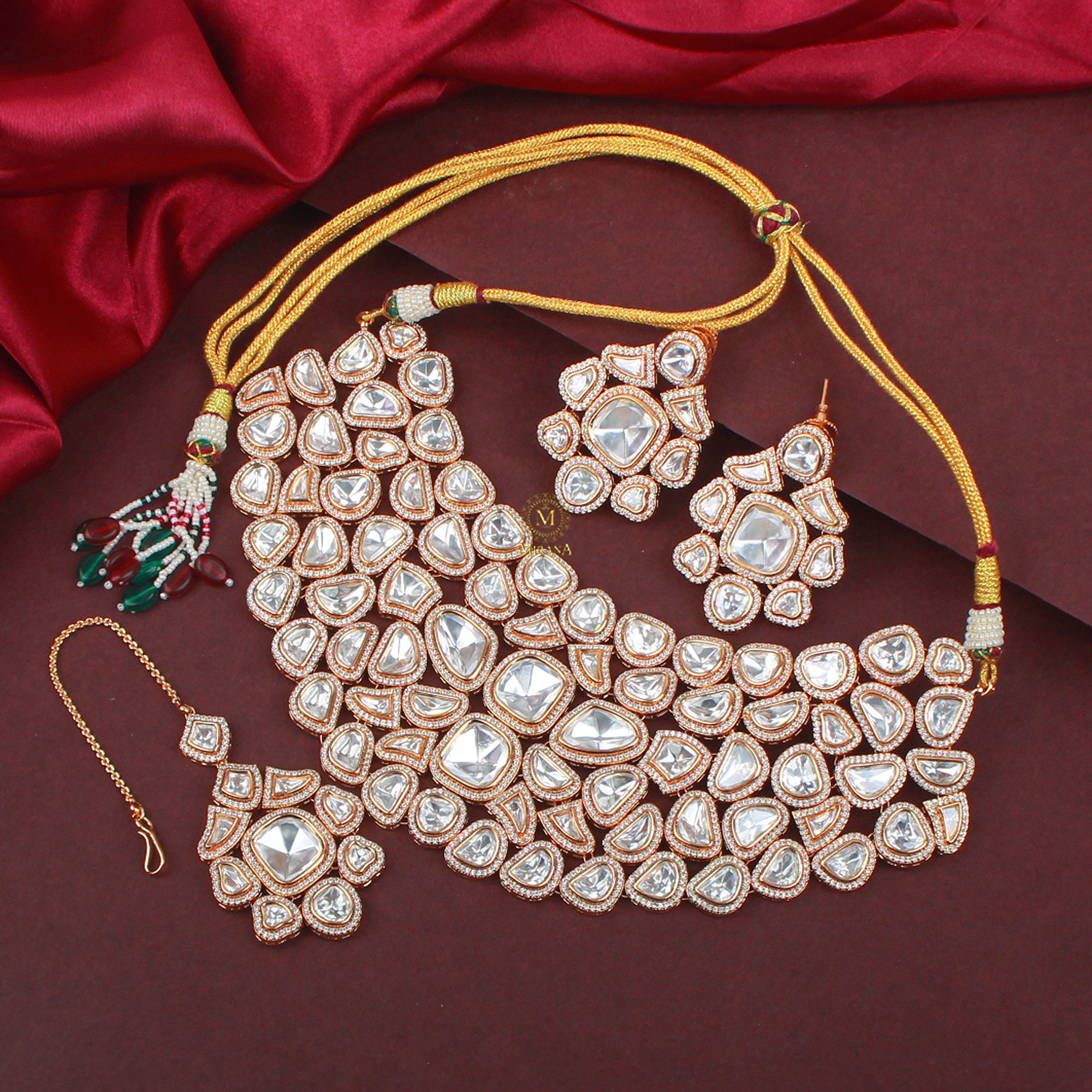 Jaina Polki Bridal Choker Set