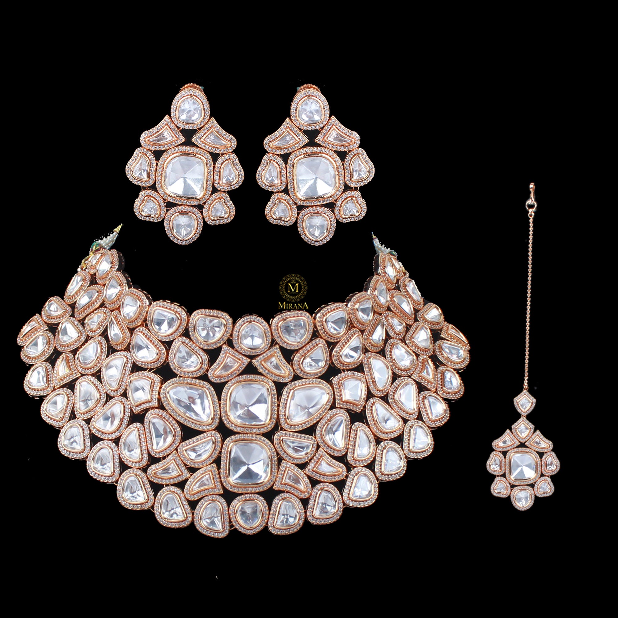 Jaina Polki Bridal Choker Set
