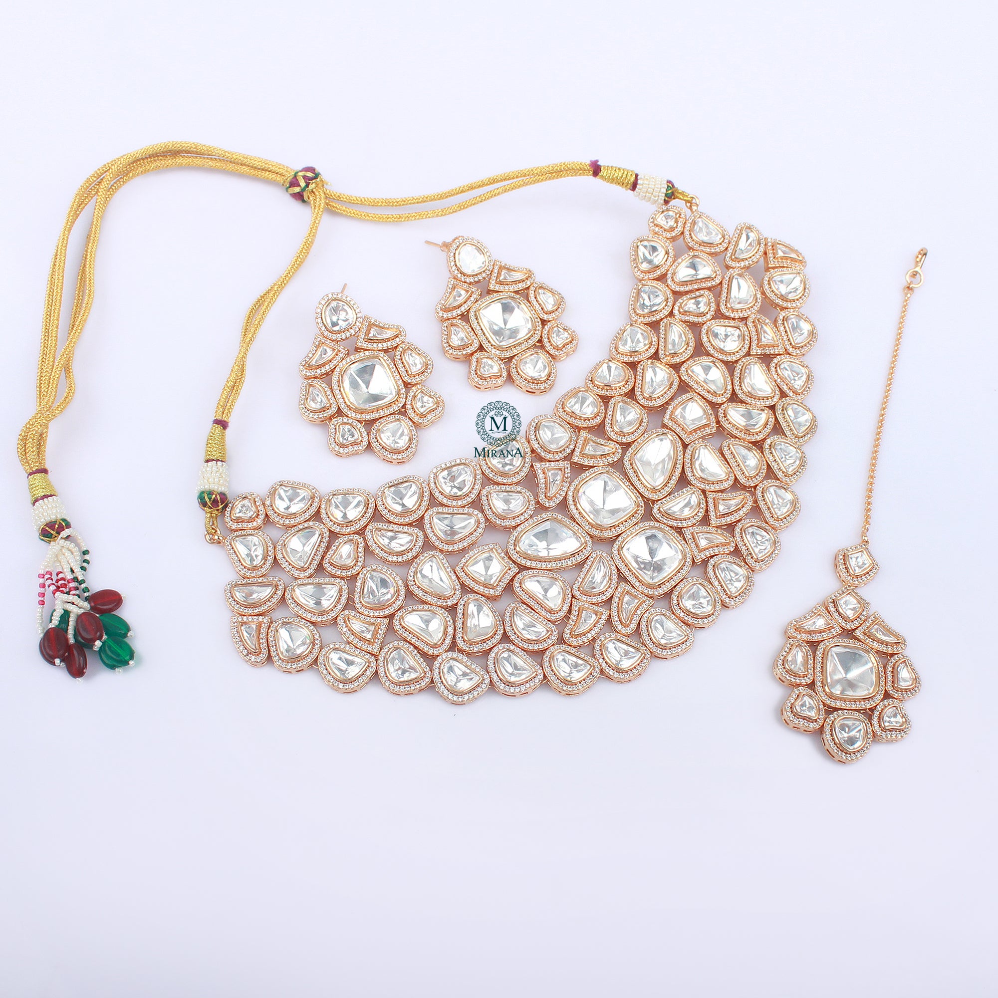 Jaina Polki Bridal Choker Set