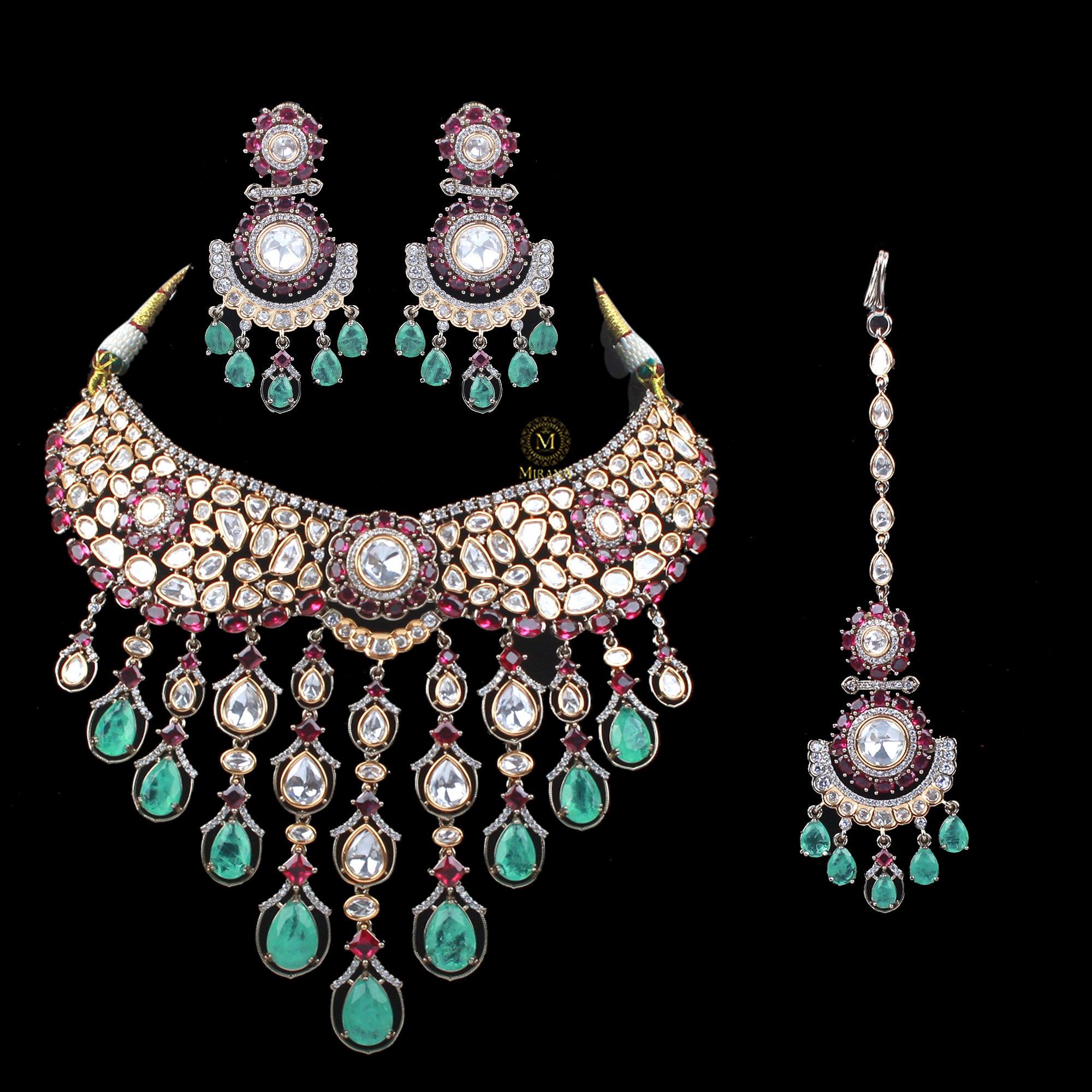 Anishi Polki Bridal Choker Set