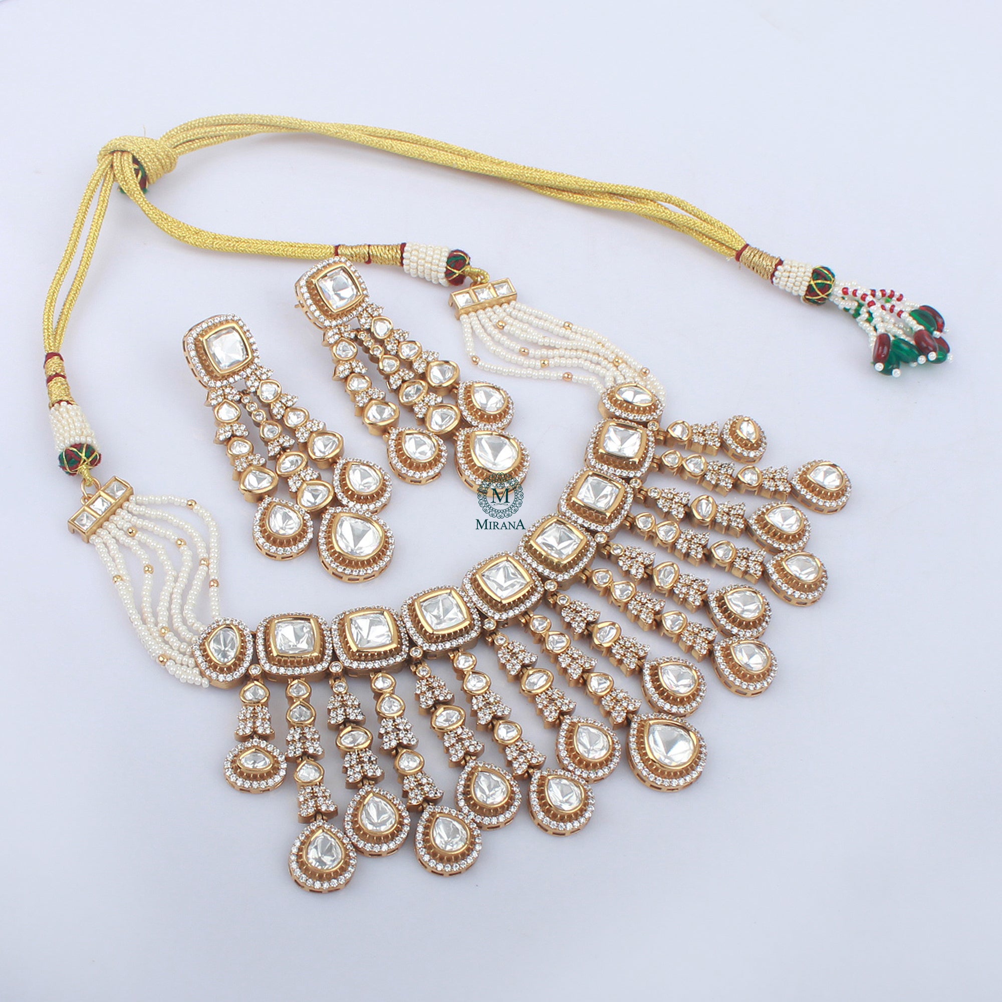 Barkha Moissanite Bridal Choker Set