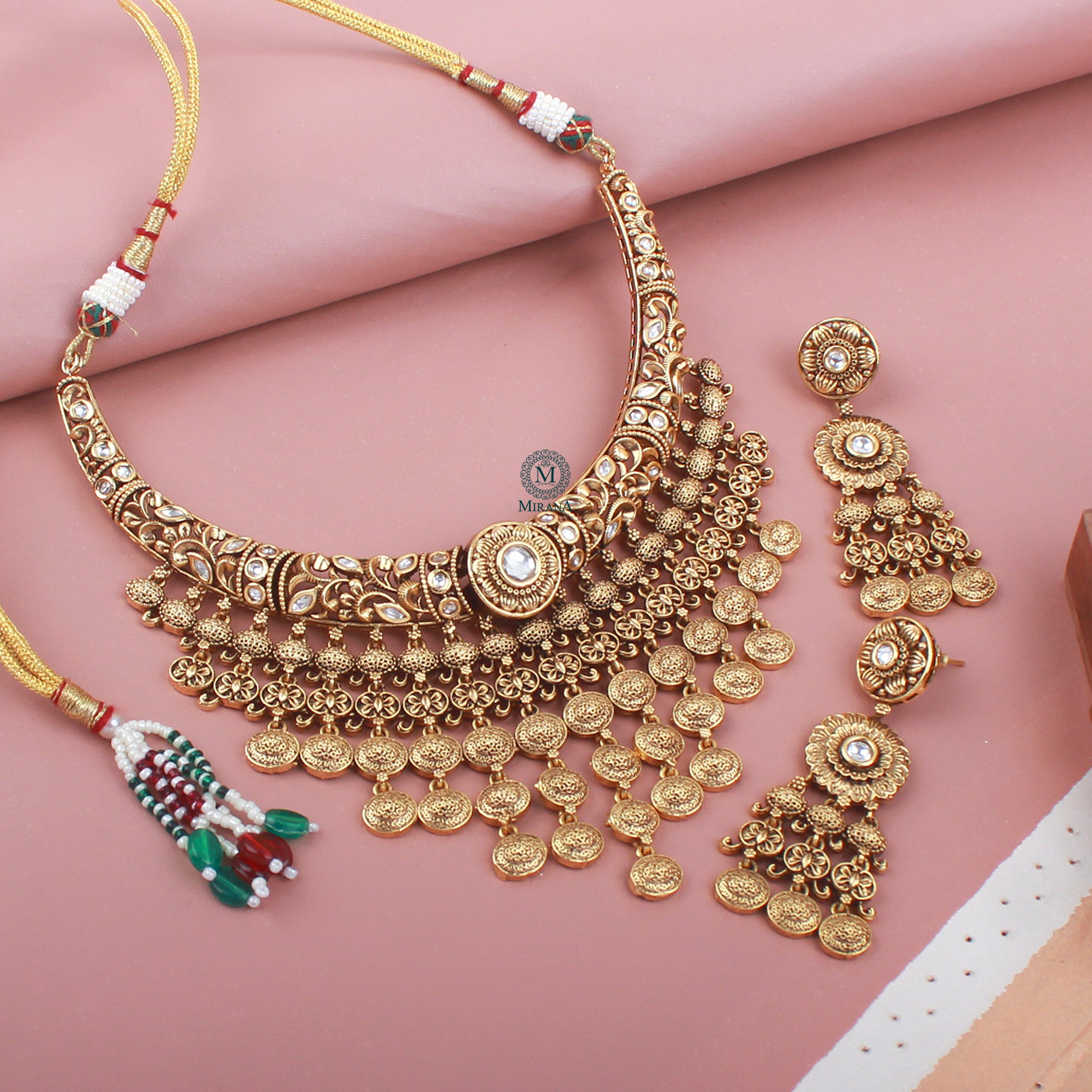Rasika Antique Designer Choker Set