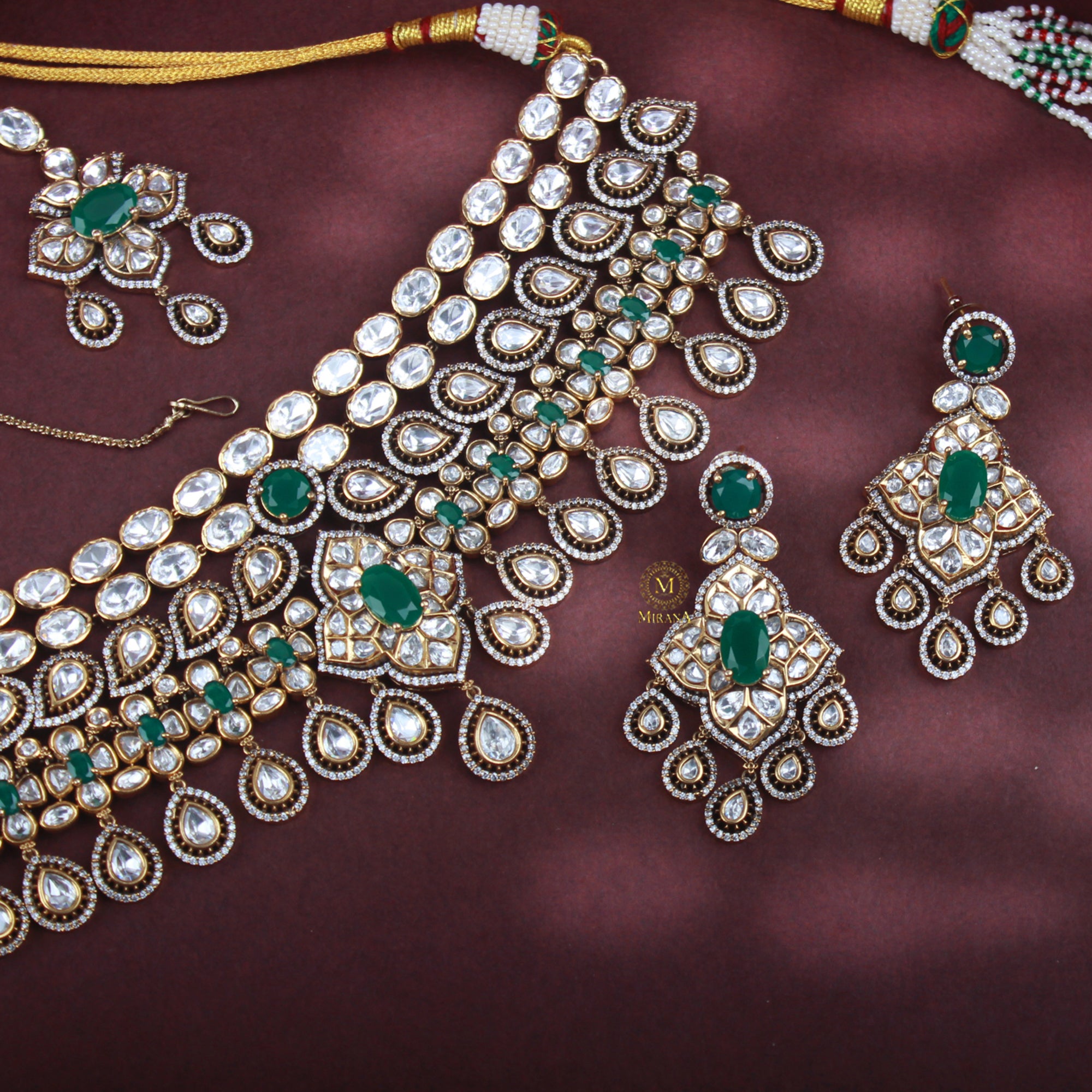 Ishita Polki Bridal Choker Set