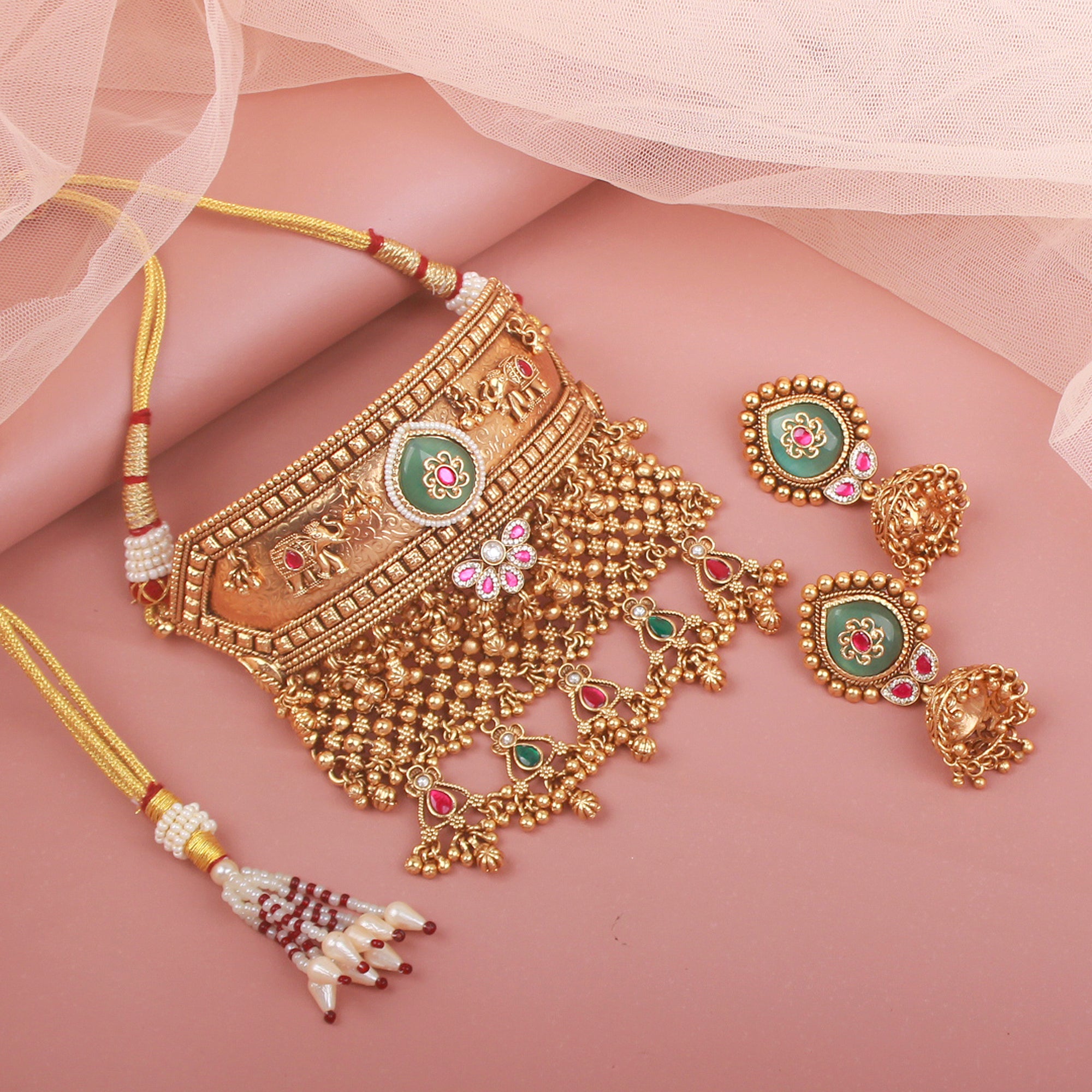 Vastavi Antique Designer Choker Set