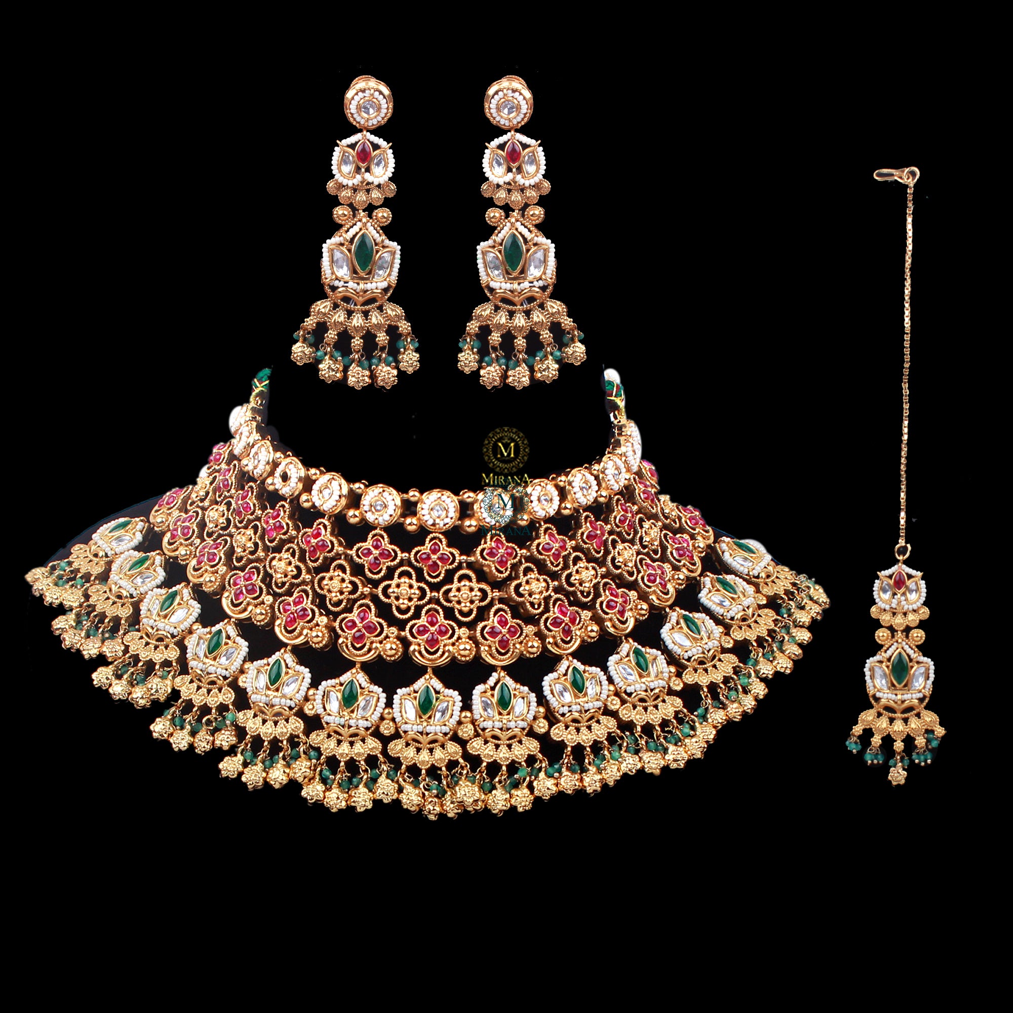 Shaurya Antique Bridal Choker Set