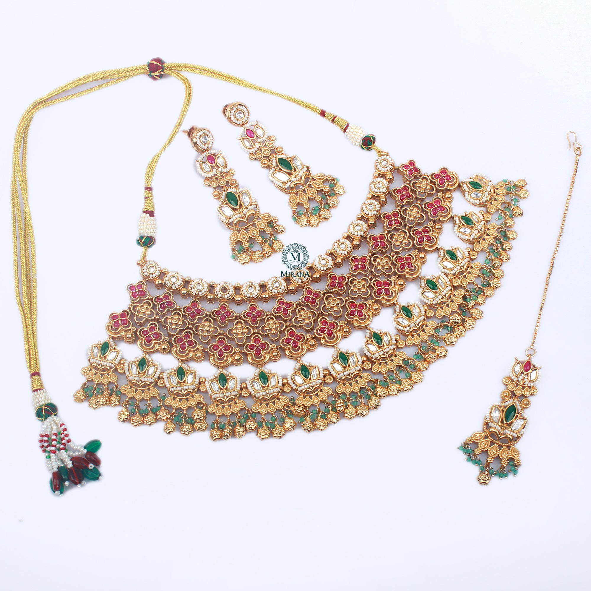 Shaurya Antique Bridal Choker Set