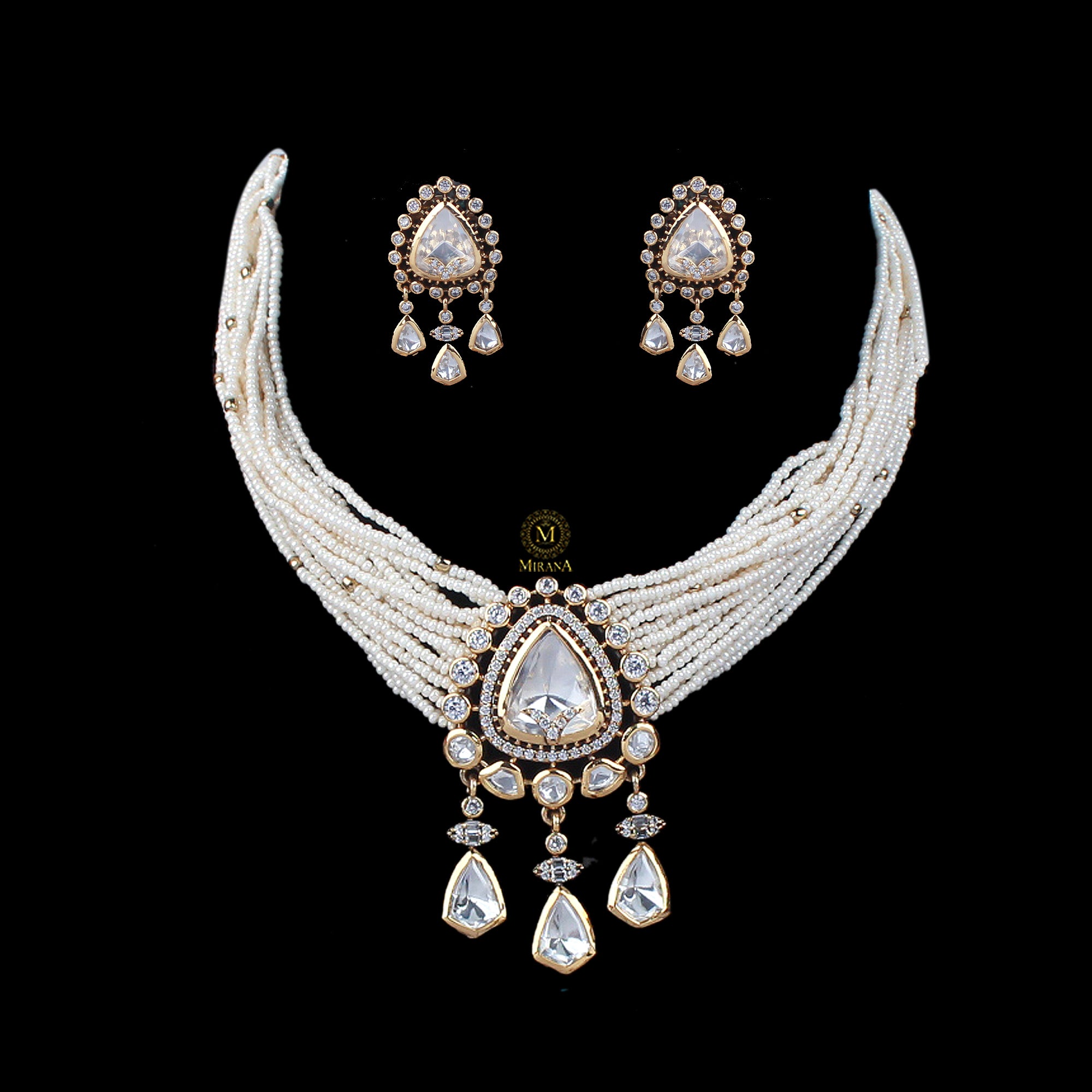 Roobi Polki Choker Set