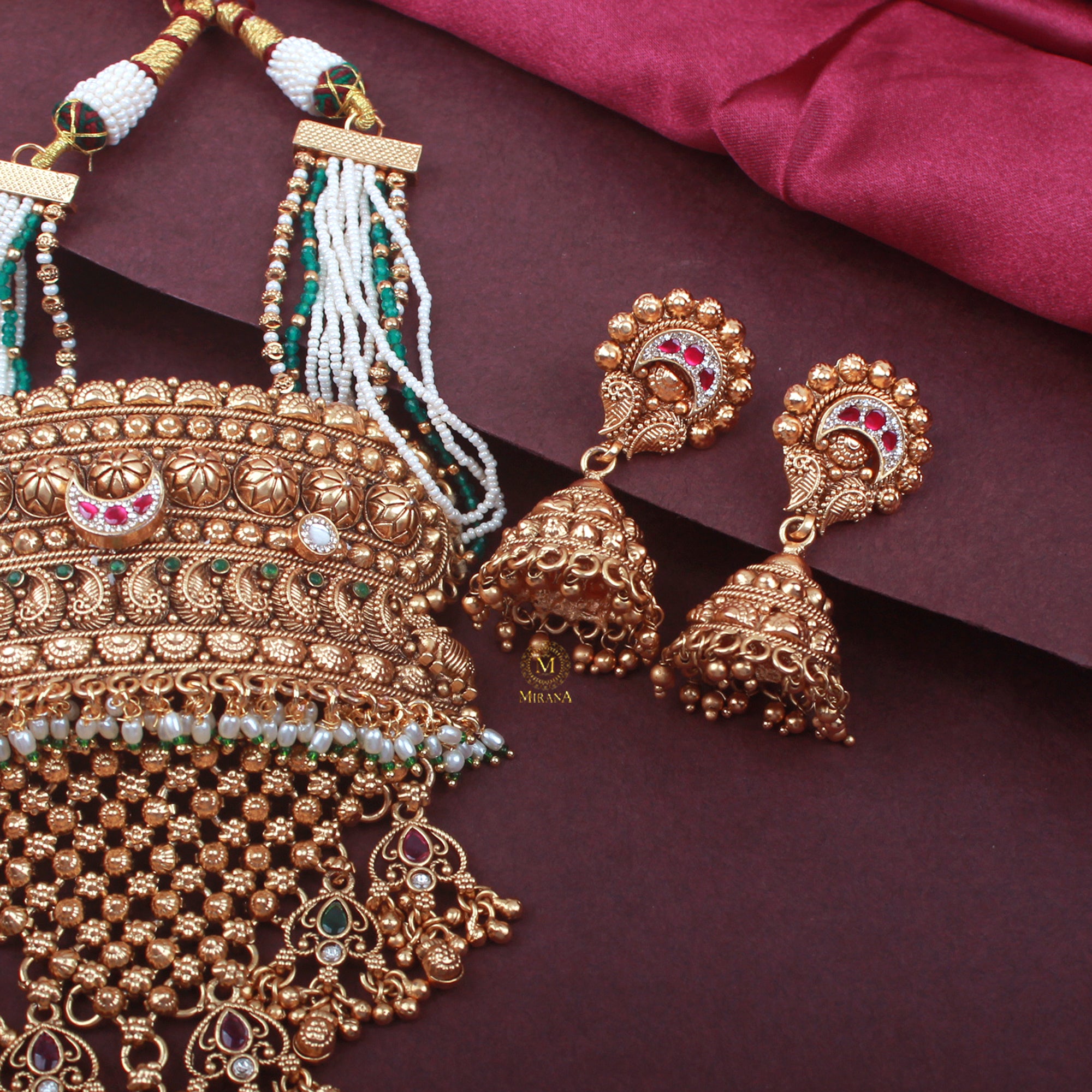 Chandrika Antique Designer Choker Set