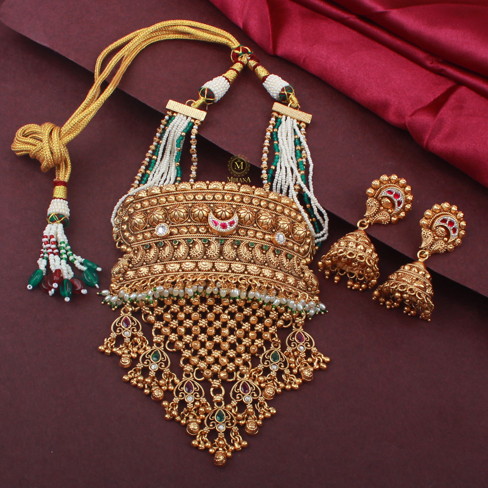 Chandrika Antique Designer Choker Set