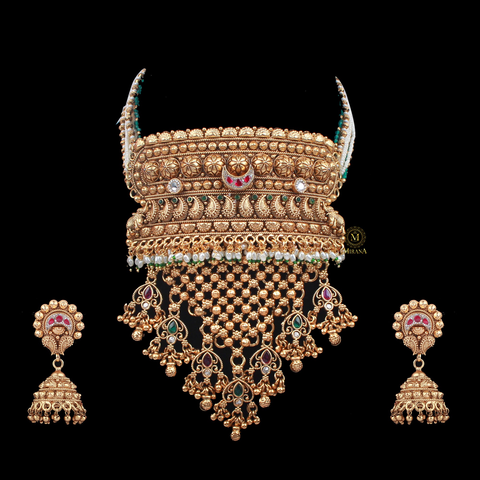 Chandrika Antique Designer Choker Set