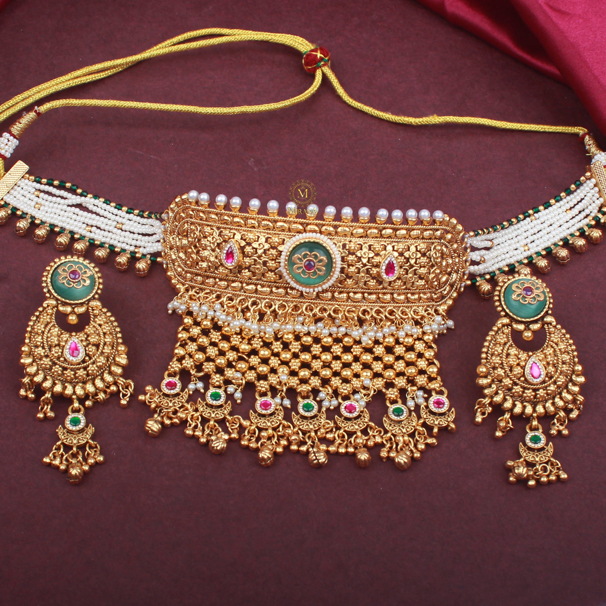 Athiya Antique Designer Choker Set