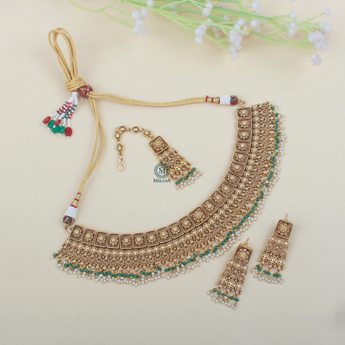 Shivangi Antique Designer Choker Set