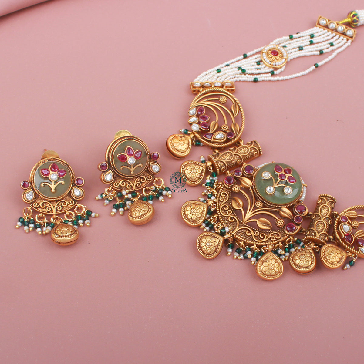Chavi Antique Designer Choker Set