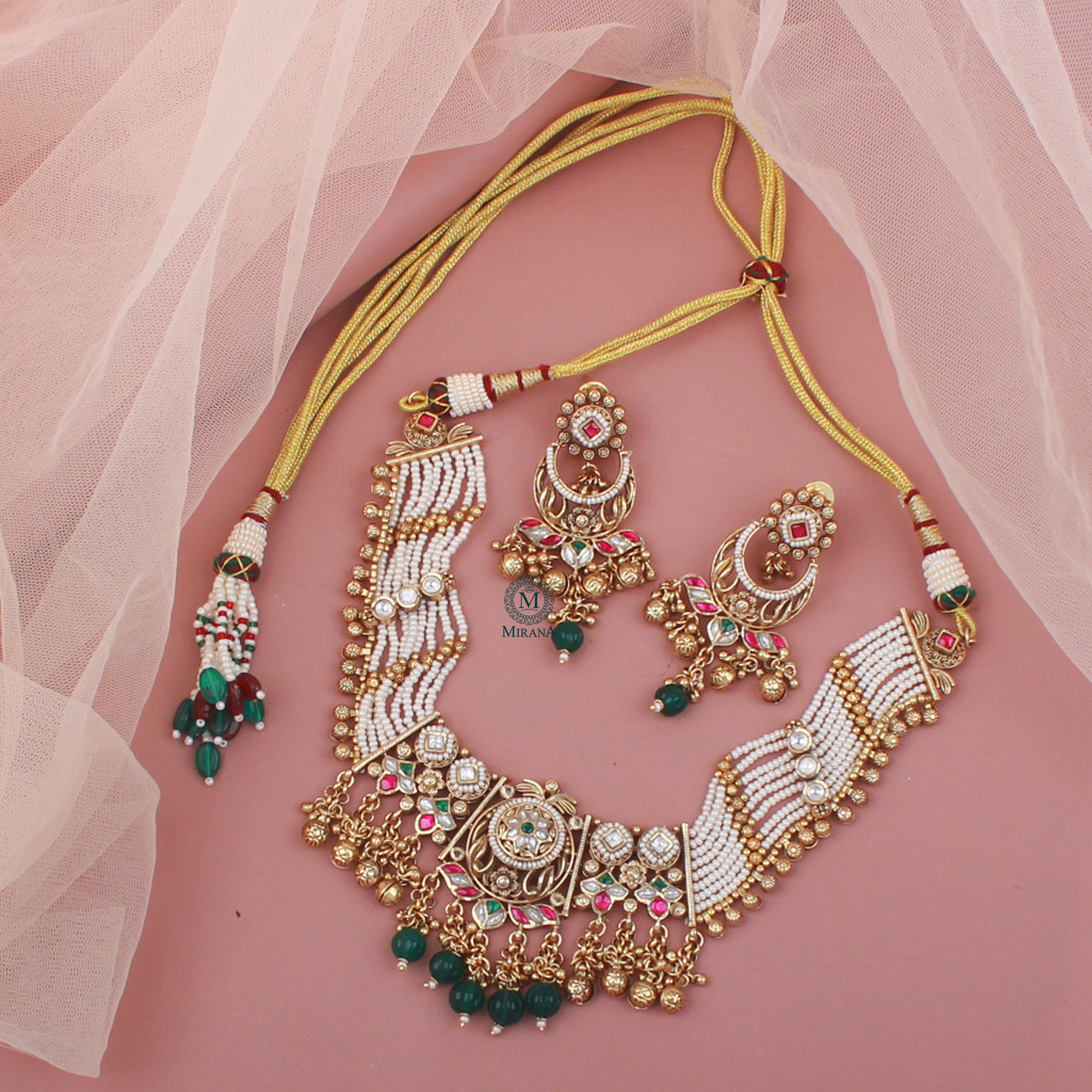 Reva Antique Designer Choker Set