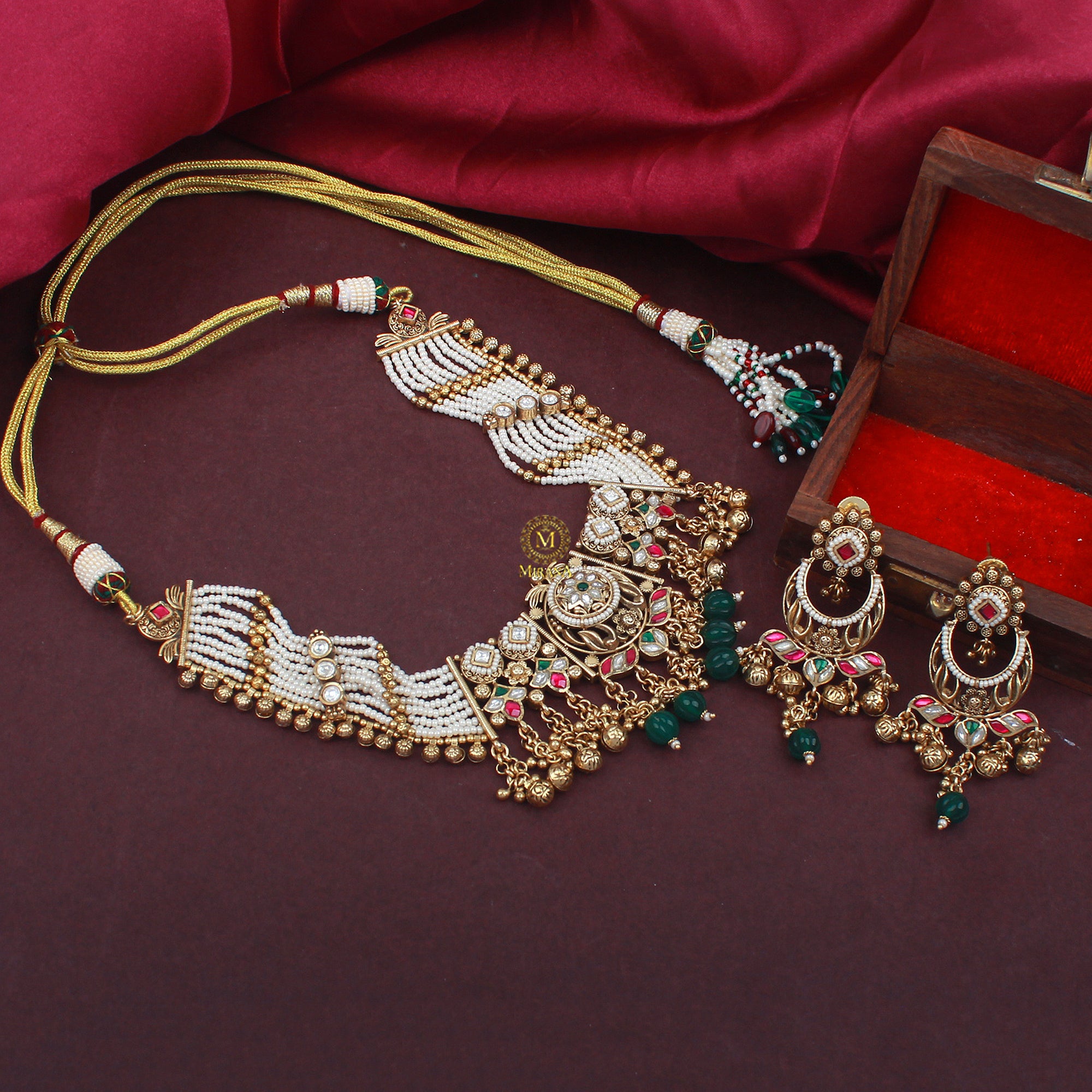 Reva Antique Designer Choker Set