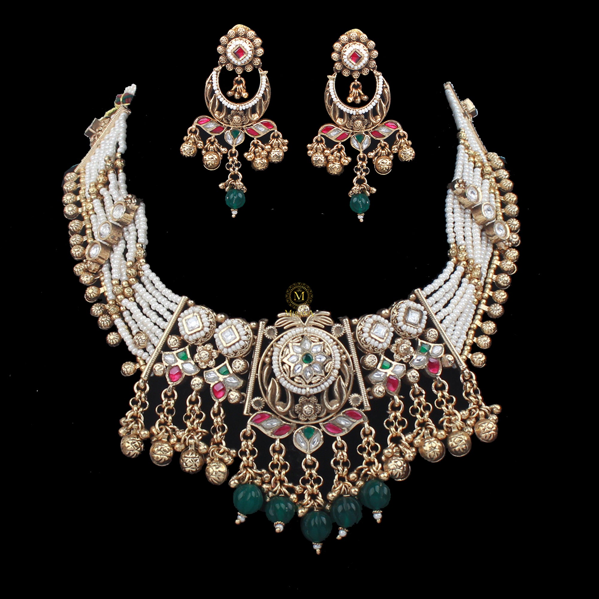 Reva Antique Designer Choker Set