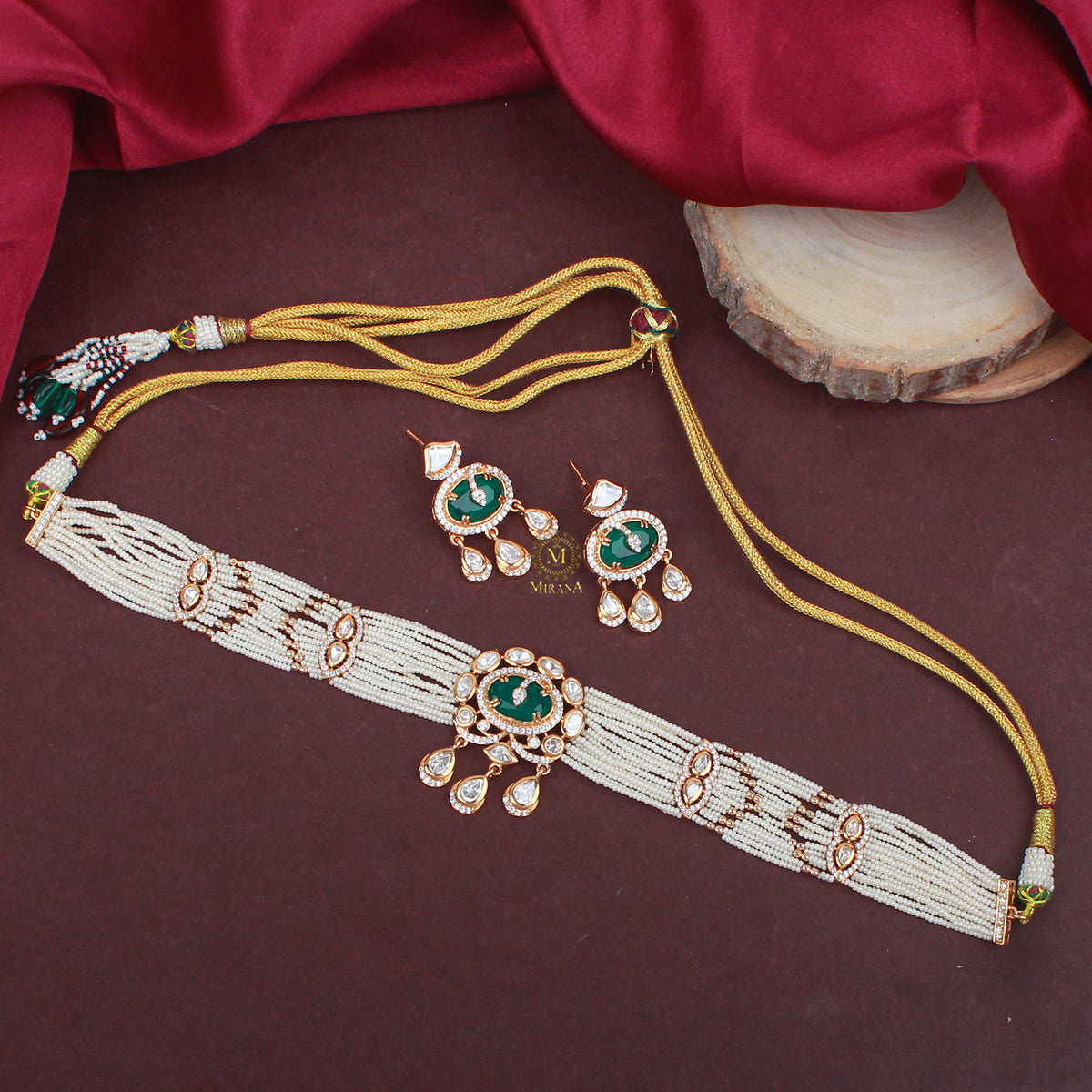 kritika Polki Designer Choker Set