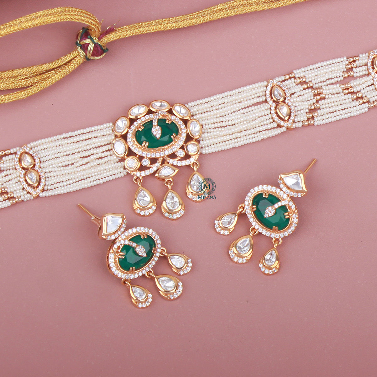kritika Polki Designer Choker Set