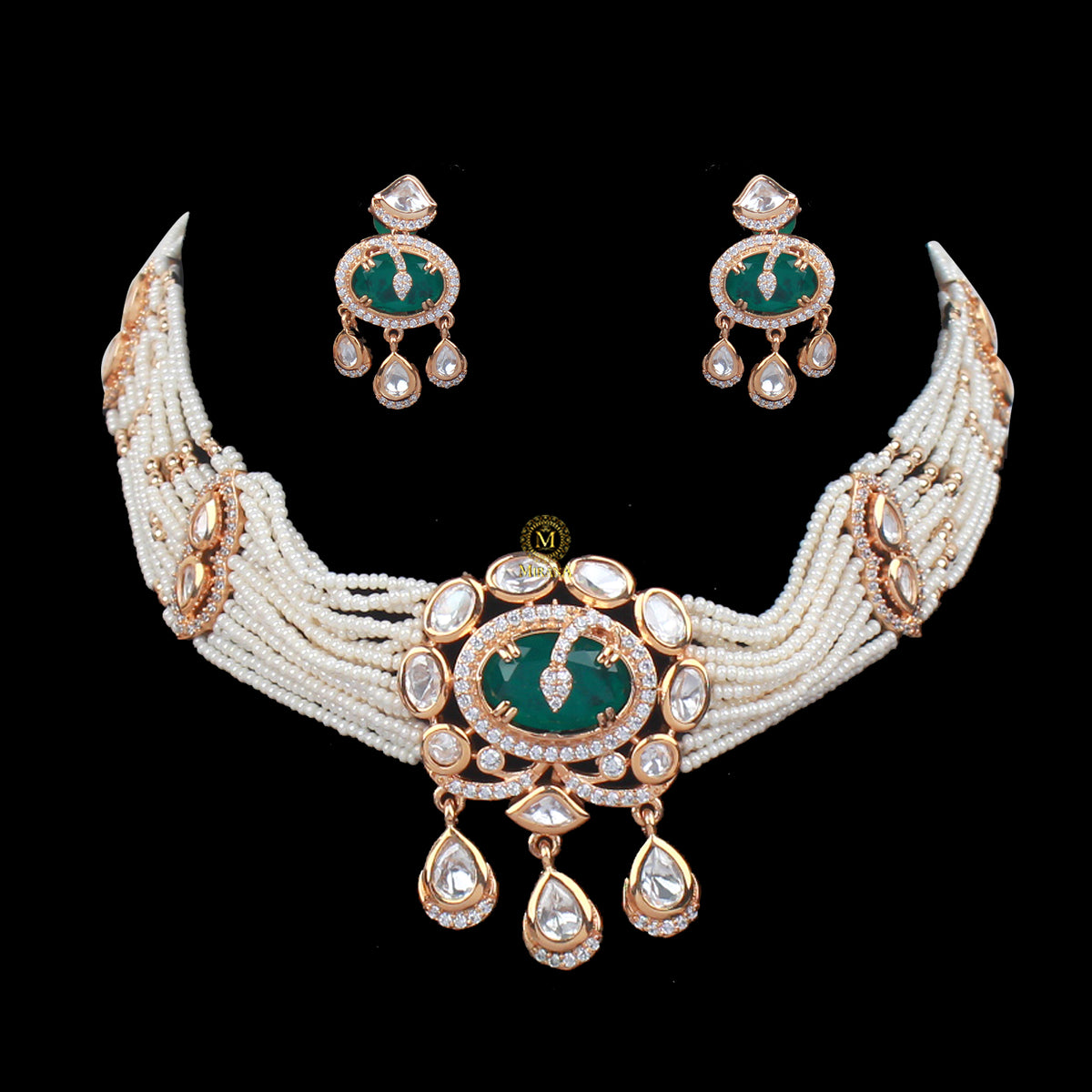 kritika Polki Designer Choker Set