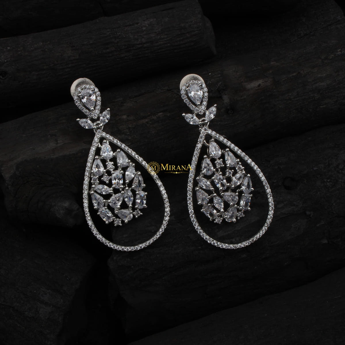 Pretty Drop Shaped Earrings