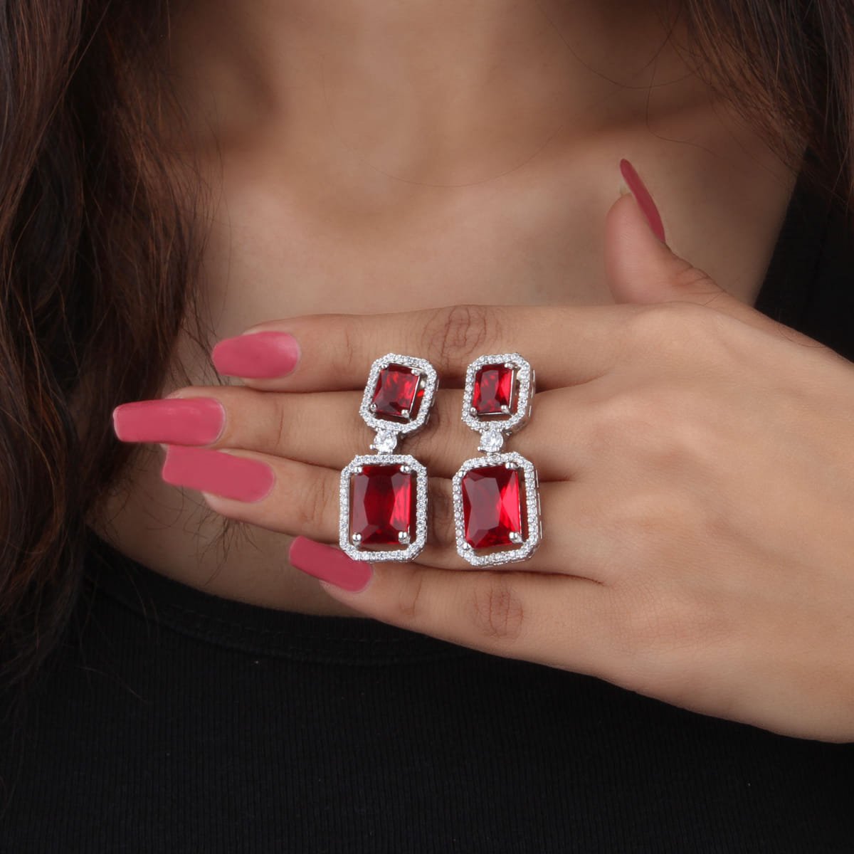 MJER21E076-1-Elegant-Two-Step-Stone-Earrings-Silver-Ruby-Color-Look.jpg