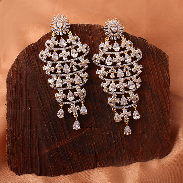 Exclusive Drop Petal Long Earrings