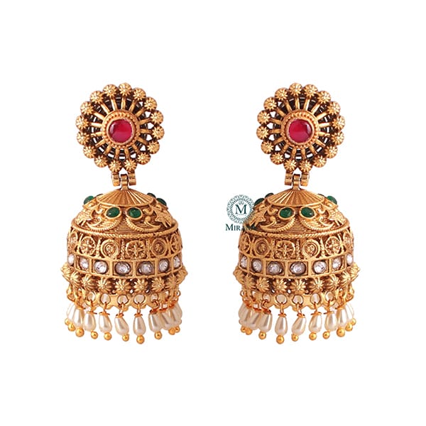 Apurva Antique Designer Jhumkas