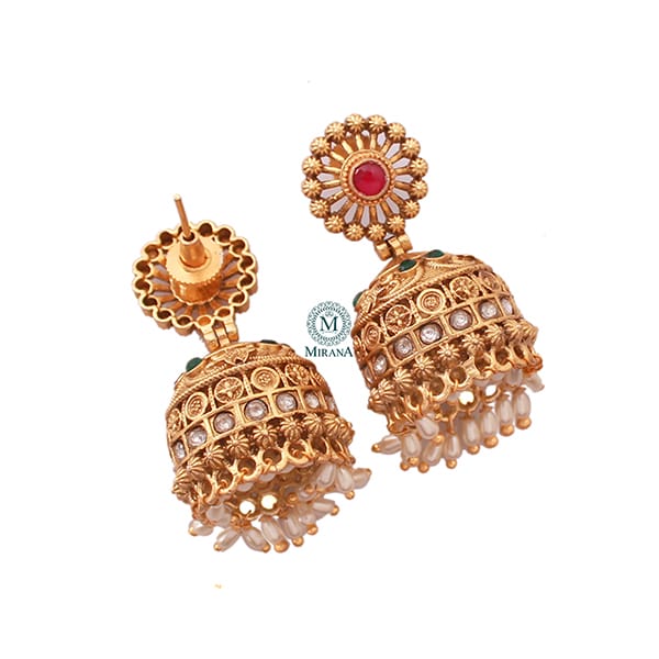 Apurva Antique Designer Jhumkas