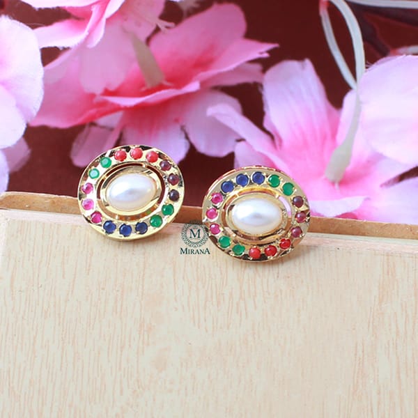 Hiya Multi Jadau Designer Studs