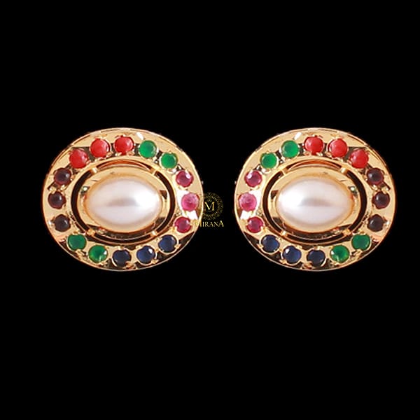 Hiya Multi Jadau Designer Studs