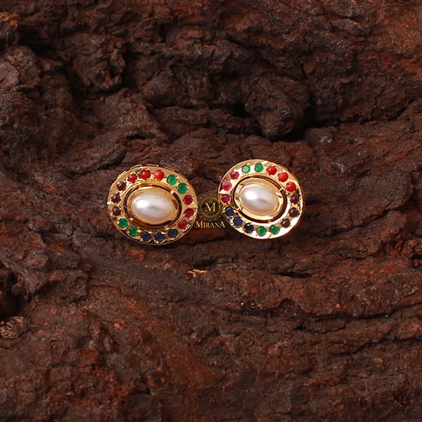 Hiya Multi Jadau Designer Studs