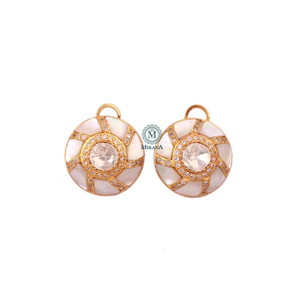 Ritakshi Moissanite Designer Studs