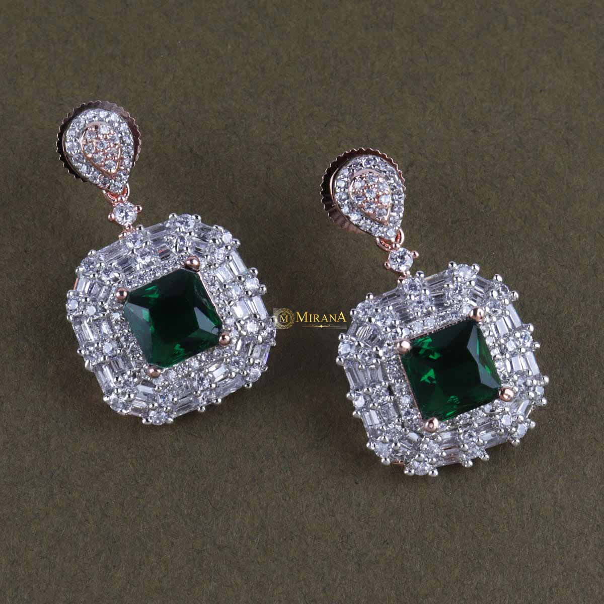 MJER21E115-1-Emerald-Colored-Square-earrings-Rose-Gold-Look-2.jpg