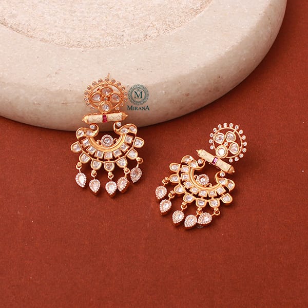 Archisha Polki Designer Earrings