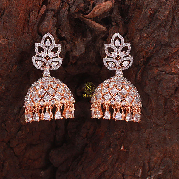 Sophie CZ Designer Jhumkas