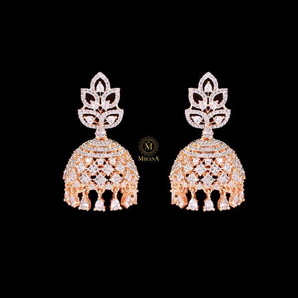 Sophie CZ Designer Jhumkas