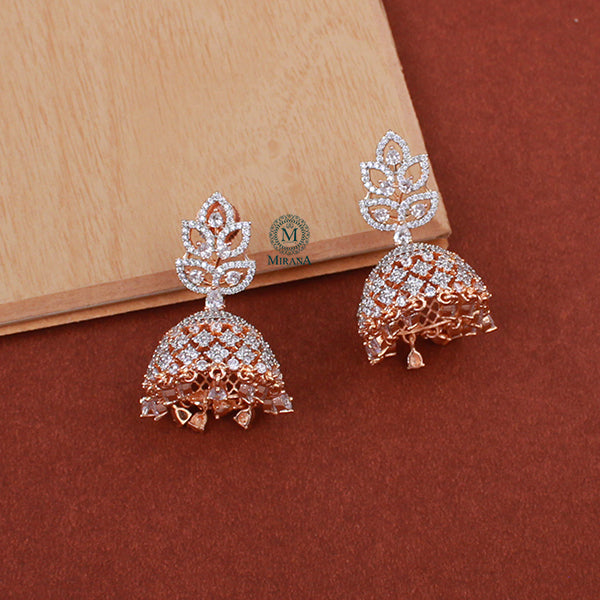 Sophie CZ Designer Jhumkas