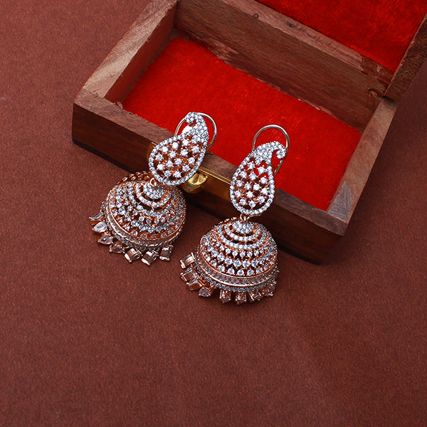 Arina CZ Designer Jhumkas